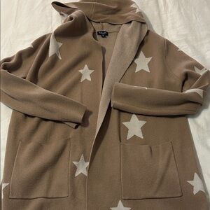 Splendid Tan Star Cardigan